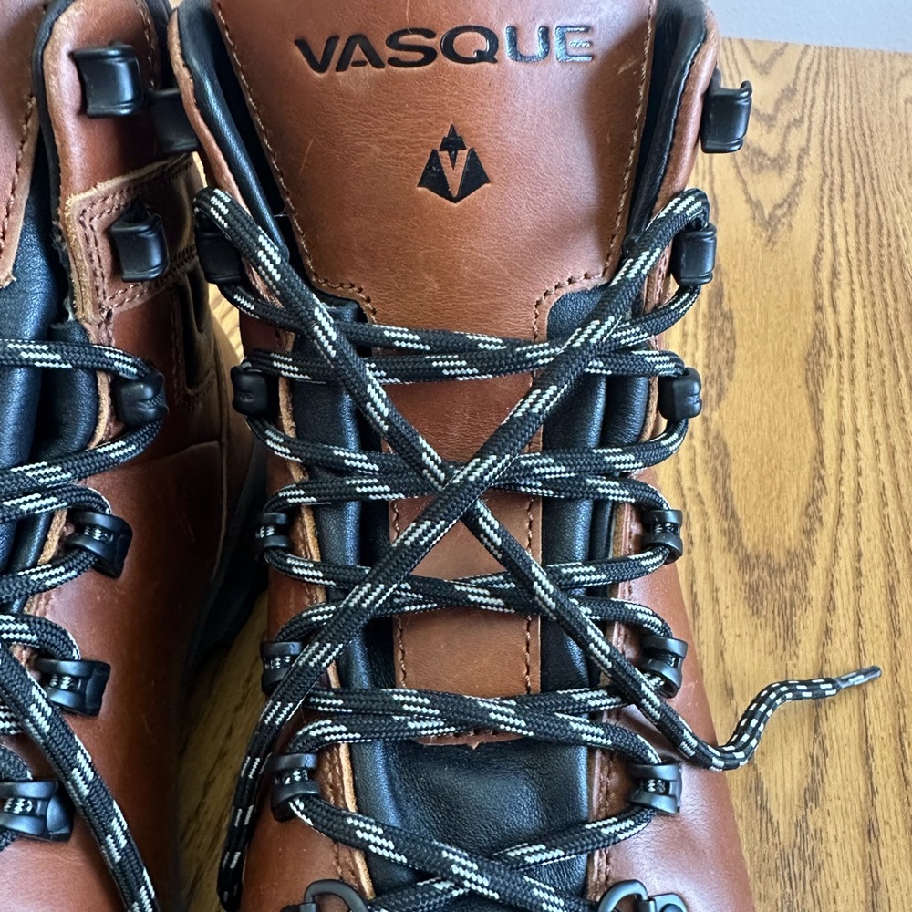 Vasque Women's Vibram Gore-Tex Brown and Black Lace Up Boots 9.5M - Picture 9 of 9